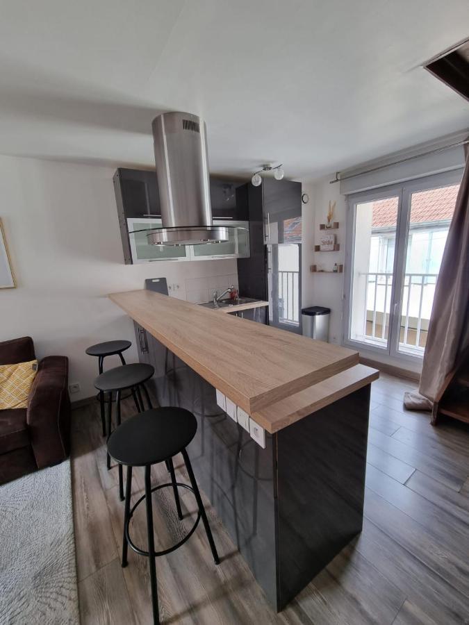 Duplex 40M2 Cocooning Coeur De Ville Avec Parking ヌフル・ル・シャトー エクステリア 写真