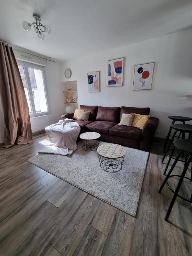 Duplex 40M2 Cocooning Coeur De Ville Avec Parking ヌフル・ル・シャトー エクステリア 写真