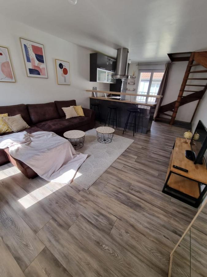 Duplex 40M2 Cocooning Coeur De Ville Avec Parking ヌフル・ル・シャトー エクステリア 写真